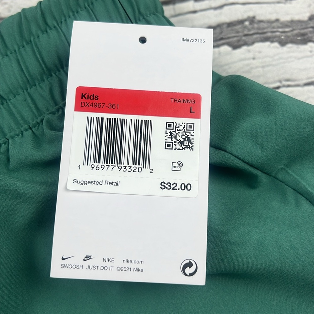 Nike Girls' Dri-FIT One High-Waisted Woven Training Shorts Size Large - Picture 9 of 11